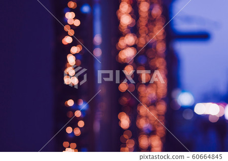 Christmas lights blurred Christmas lights blurred 60664845