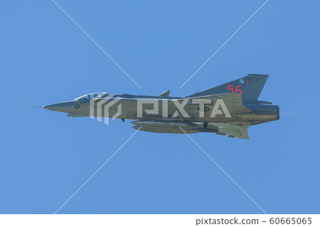 Swedish Air Force Saab J35 Draken Horizontal Flight Swedish Air Force Saab J35 Draken Horizontal Flight 60665065