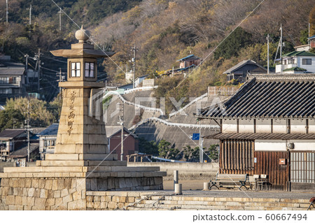 廣島縣福山市鞆之浦 鞆之浦的象徵性夜燈 60667494