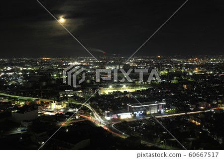 新潟的夜景 新潟的夜景 60667517