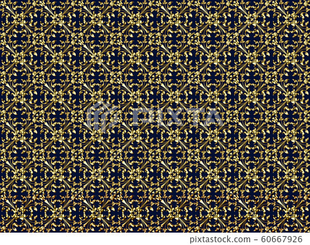 Metallic ornament gold wallpaper Metallic ornament gold wallpaper 60667926