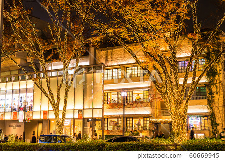 “東京”表參道/聖誕彩燈 “東京”表參道/聖誕彩燈 60669945