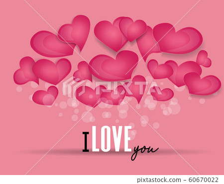 Background with hearts Background with hearts 60670022