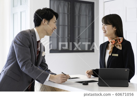 Women who work at a hotel 60671056