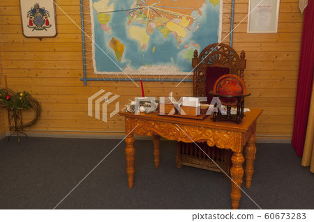 Interior working room Father Frost Interior working room Father Frost 60673283