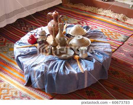 old turkish ottoman dinner table 60673783