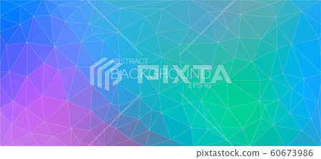 Awesome colorful abstract background with triangles shapes Awesome colorful abstract background with triangles shapes 60673986