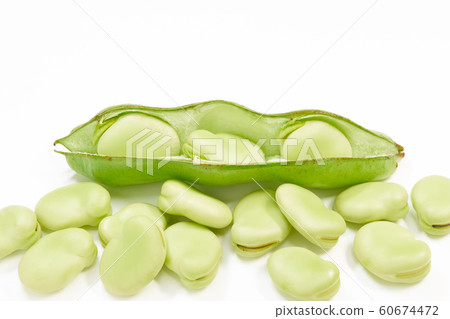 Broad beans 60674472