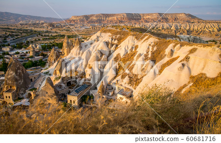 Turkey landscape of Goreme view form the mountain 60681716
