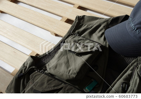 釣魚背心和帽子 60683773