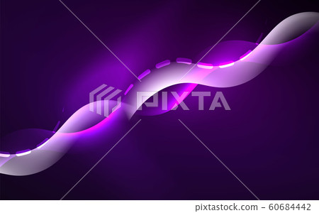 Neon abstract background. Background decoration. Trendy graphic design. Neon abstract background. Background decoration. Trendy graphic design. 60684442