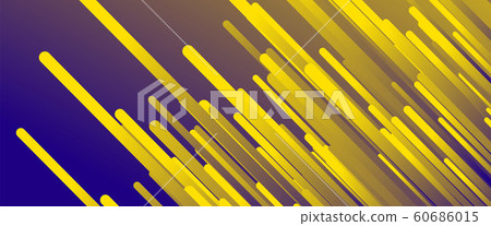 Fluid gradient lines, rain design concept, thin lines, dynamic template. Vector Illustration For Wallpaper, Banner, Background, Card, Book Illustration, landing page 60686015