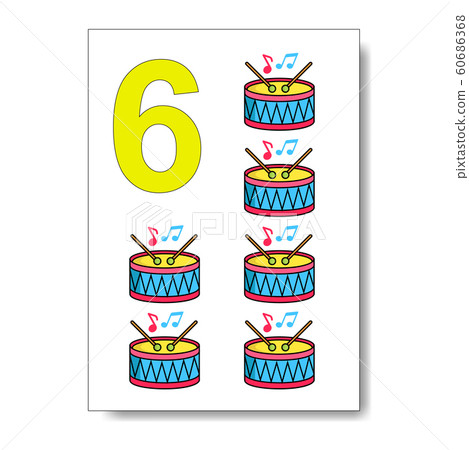 Mathematics cards for children play Mathematics cards for children play 60686368