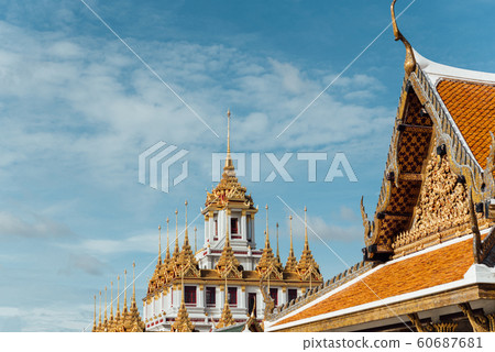 Wat Ratchanatdaram and Loha Prasat (iron castle) 60687681