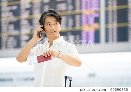 旅遊機場會議智能手機 60690286