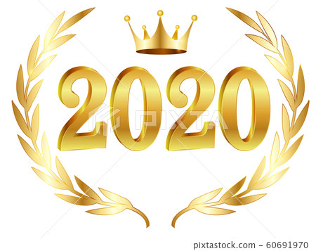 New year crown frame icon 60691970