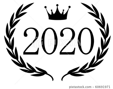 New year crown frame icon 60691971