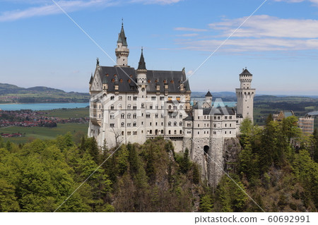 Neuschwanstein castle swan castle germany europe Neuschwanstein castle swan castle germany europe 60692991