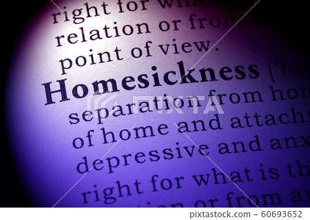 definition of homesickness 60693652