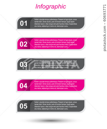 Info-graphic design template. 60693771
