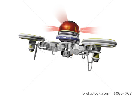 警用無人機（配備攝像頭的類型：透明材質版本） 60694768