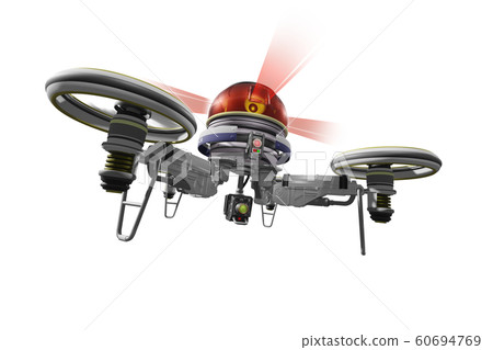 警用無人機（配備攝像頭的類型：透明材質版本） 60694769