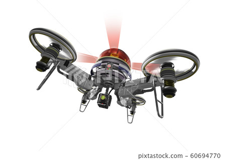 警用無人機（配備攝像頭的類型：透明材質版本） 60694770