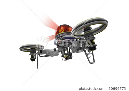 警用無人機（配備攝像頭的類型：透明材質版本） 60694773