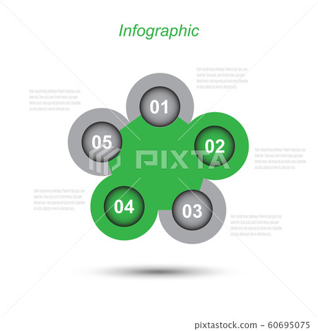 Info-graphic design template. Info-graphic design template. 60695075