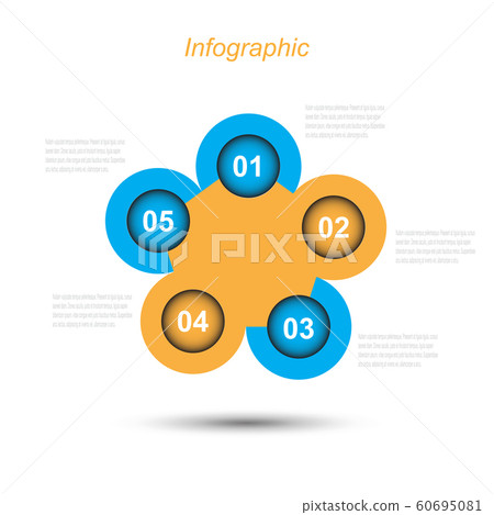 Info-graphic design template. Info-graphic design template. 60695081