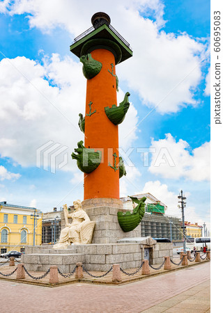 Rostral Columns on the spit of Vasilievsky island. Rostral Columns on the spit of Vasilievsky island. 60695083