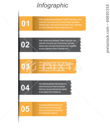 Info-graphic design template. Info-graphic design template. 60695358