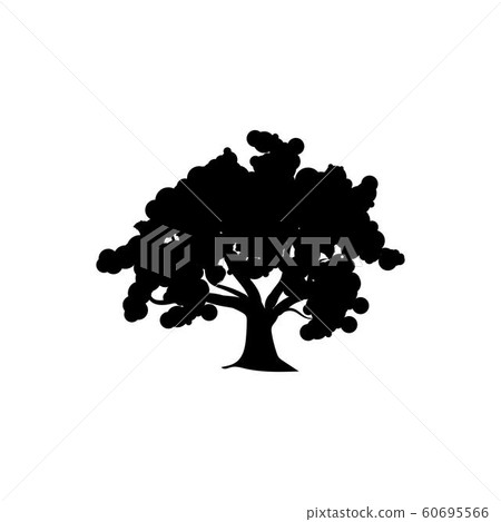 Oak Tree icon Vector Illustration design Logo 60695566