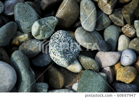 dry pebbles 60697947
