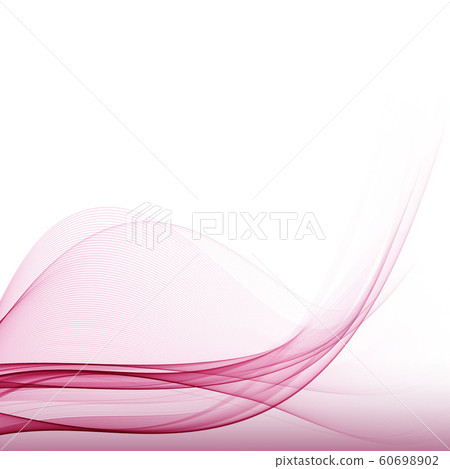 Vector abstract pink waves background - Stock Illustration [60698902 ...