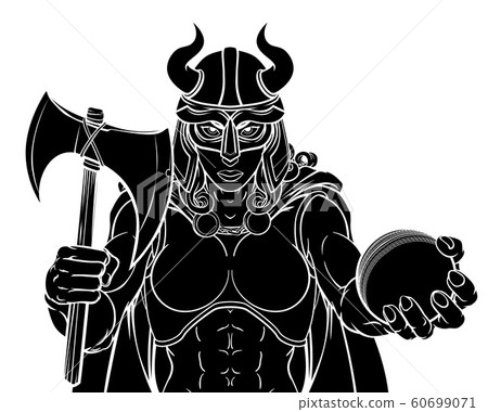 Viking Female Gladiator Cricket Warrior Woman 60699071