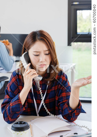 Business people concept, working and discussing together in office 028 Business people concept, working and discussing together in office 028 60700840
