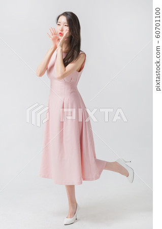 Happy single woman life, an attractive smiling woman holding shopping bags 293 Happy single woman life, an attractive smiling woman holding shopping bags 293 60701100