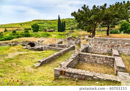 Ruins of Asclepieion of Pergamon in Turkey 60703153