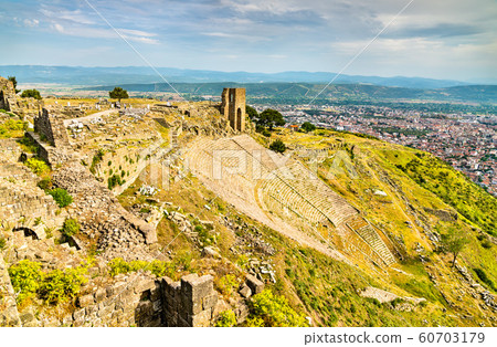 Ruins of the ancient city of Pergamon in Turkey Ruins of the ancient city of Pergamon in Turkey 60703179