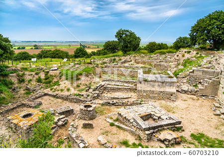 Ancient City of Troy in Turkey Ancient City of Troy in Turkey 60703210