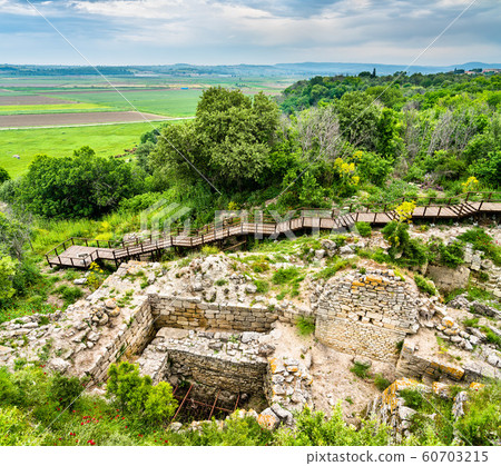 Ancient City of Troy in Turkey 60703215