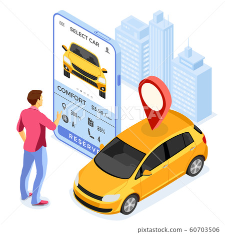Car Sharing Service Concept 60703506