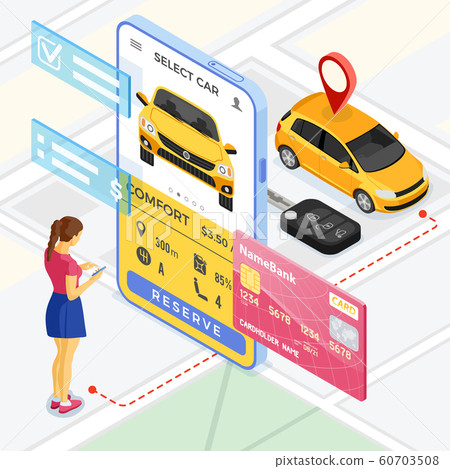 Car Sharing Service Concept 60703508