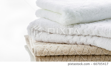 Clean towel with good touch Clean towel with good touch 60705417