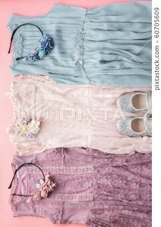 Fashion background on pink 60705609