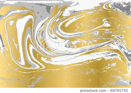 Gray and gold agate ripplle pattern. Pale beautiful marble background. Gray and gold agate ripplle pattern. Pale beautiful marble background. 60705750