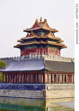 The late palace west corner tower in winter The late palace west corner tower in winter 60706233