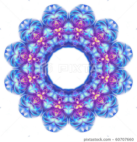 blue purple circle geometric ornament isolated blue purple circle geometric ornament isolated 60707660