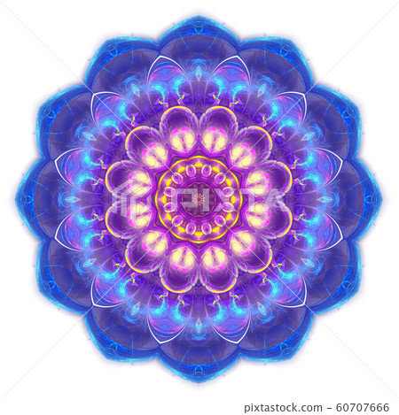 blue purple circle geometric ornament isolated blue purple circle geometric ornament isolated 60707666